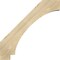 Ekena Millwork 6"W x 32"D x 32"H Imperial Rough Sawn Knee Brace, Douglas Fir BRC06X32X32IMP00RDF - alternate 4